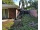 Fenced backyard with partial grass coverage provides a private outdoor space at 1511 Hobson St, Longwood, FL 32750