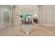 Elegant dining room featuring stylish decor, well-appointed furnishings, and a light-filled space at 1542 Islay Ct, Apopka, FL 32712