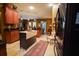 Spacious kitchen with modern appliances, a center island, and stylish cabinets; a chef's dream at 2237 Osprey Woods Cir, Orlando, FL 32820