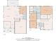 Detailed floor plan showcasing the layout of a 2,559 sq ft home, including room dimensions for both floors at 2431 Tudor Rose Dr, Sanford, FL 32773