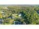 Stunning aerial view of homes nestled among lush green trees, showcasing the community's serene setting at 2487 River Tree Cir, Sanford, FL 32771