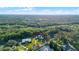 An estate featuring a large lawn, and a scenic pond surrounded by dense trees in a serene setting at 2487 River Tree Cir, Sanford, FL 32771