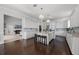 Spacious kitchen featuring a center island, stainless steel appliances, and ample cabinet space at 2487 River Tree Cir, Sanford, FL 32771