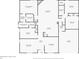Detailed floorplan showing the layout of the house, room dimensions, and the relationship between living spaces at 3038 Golden Rock Dr, Orlando, FL 32818