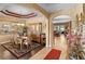 Elegant dining room features an open layout and stylish lighting fixture at 3551 Statham Dr, Apopka, FL 32712