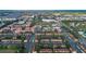 Aerial view of the resort community featuring well-maintained landscaping and numerous amenities at 412 Verona Ave, Davenport, FL 33897