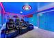 Experience movie nights in this fun, Avengers-themed theater with comfy reclining seats and vibrant wall murals at 4161 Paragraph Dr, Kissimmee, FL 34746