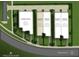 Community map showcasing available homes with square footage, bedroom, and bathroom counts at 523 W Princeton St # 1, Orlando, FL 32804