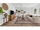 Bright living room with a comfortable sofa, stylish decor, and lots of natural light at 523 W Princeton St # 1, Orlando, FL 32804