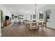Bright and airy living room with hardwood floors and a dining area at 523 W Princeton St # 1, Orlando, FL 32804