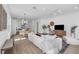 Spacious open-concept living space with kitchen island, dining area, and comfortable seating at 523 W Princeton St # 1, Orlando, FL 32804