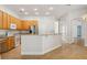 Bright open kitchen featuring ample counter space, modern appliances, and plenty of cabinet storage at 604 Cheviot Ct, Apopka, FL 32712