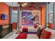 This themed bedroom features two twin beds with matching blankets and decor, and a mural behind the beds at 8928 Coconut Breeze Dr, Kissimmee, FL 34747