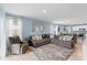 Comfortable living room with a large sectional sofa and stylish decor, perfect for Gathering gatherings at 927 Denali Dr, Orange City, FL 32763