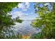 Serene waterfront view with lush vegetation framing the tranquil waters, creating a peaceful and inviting atmosphere at 13427 Blue Heron Beach Dr # 404, Orlando, FL 32821