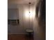 Small space with a window air conditioning unit and linoleum floors at 1525 Hilltop Rd, Casselberry, FL 32707