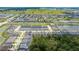 High angle view of property within a developed neighborhood with community amenities and scenic greenery at 1809 Tropical Palms Cir, Kissimmee, FL 34747