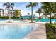 View of the Salty Rim Bar & Grill overlooking the Gathering-friendly splash pool at 2923 Castaway Ln, Kissimmee, FL 34747