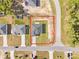 Aerial view of the property showcasing the house, yard, and surrounding neighborhood at 3749 Sw 131St St, Ocala, FL 34473
