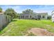 Expansive backyard features a screened-in pool area, and plenty of green space at 6906 Sawmill Blvd, Ocoee, FL 34761
