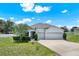 Charming single-Gathering home with a well-manicured lawn, mature landscaping, and a spacious two-car garage at 804 Glen Creek Ct, Fruitland Park, FL 34731