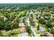 Beautiful aerial view showing the property's location, yard and neighborhood at 891 Licaria Dr, Ocoee, FL 34761