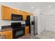 Kitchen featuring stainless steel appliances, granite countertops, and plenty of storage space at 8920 Palisades Beach Ave, Orlando, FL 32829