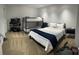 Spacious bedroom with a bunk bed, full-size bed and neutral carpet, offering versatility at 970 N Spring Garden Ave # 621, Deland, FL 32720