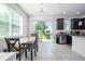 Bright kitchen with a dining area and backyard views at 978 E 10Th St, Apopka, FL 32703
