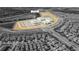 Aerial shot of a community near Innovation Middle School, showcasing convenient access and neighborhood layout at 11479 Satire St, Orlando, FL 32832