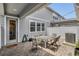 Cozy outdoor patio featuring a stone paver patio, dining furniture, and an enclosed fence at 14335 Sapelo Beach Dr, Orlando, FL 32827