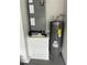 Utility room with a new Rheem hot water heater and HVAC unit at 1639 Corner Meadow Cir, Orlando, FL 32820