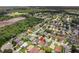Overhead view showing home nestled in a community with mature trees at 2933 Birmingham Blvd, Orlando, FL 32829