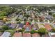 Aerial view of home showcasing the pool and suburban neighborhood at 2933 Birmingham Blvd, Orlando, FL 32829