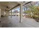 Large screened-in patio features ample space, lush landscaping, and comfortable seating areas at 325 Green Ash Ln, Sanford, FL 32771
