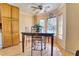 Cozy dining area with hardwood floors, plenty of natural light, and decorative plants on the table at 3822 Janie Ct, Orlando, FL 32822