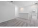 Hallway with plush carpet, light walls, and stairway at 558 Orient Ave, Debary, FL 32713