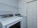 Laundry room featuring a side-by-side washer and dryer and closet space at 6160 Froggatt St, Orlando, FL 32835
