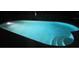 Night view of the pool with in-pool lights at 6160 Froggatt St, Orlando, FL 32835
