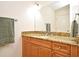 Bathroom featuring vanity with granite countertop at 630 Vassar St # 2508, Orlando, FL 32804