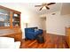 Cozy living room featuring wood floors and comfortable seating at 630 Vassar St # 2508, Orlando, FL 32804