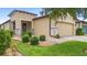 Charming single-Gathering home featuring manicured landscaping and a welcoming two-car garage at 1028 Salamanca Pl, Davenport, FL 33837