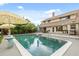 A luxurious pool surrounded by lush greenery, ideal for relaxation at 1135 Thunder Trl, Maitland, FL 32751