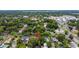 Aerial view of the neighborhood showcasing tree-lined streets and nearby amenities at 2021 University Dr, Orlando, FL 32804