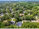Lush, tree-filled neighborhood showcasing luxury homes and serene landscapes from an aerial perspective at 2608 Westminster Ter, Oviedo, FL 32765