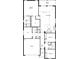 Detailed floor plan showcasing the layout of this home including the primary suite and open kitchen at 2644 Hancock Crossing Dr, Bartow, FL 33830
