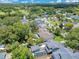 Beautiful houses sit in a green, walkable neighborhood with well maintained lawns, lush trees and blue sky at 3226 Helen Ave, Orlando, FL 32804