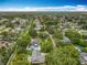 Aerial view of a residential neighborhood with lush greenery, showcasing homes with pools and tree-lined streets at 404 Broadview Ave, Altamonte Springs, FL 32701