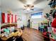 This bedroom features hardwood floors and pirate-themed decor at 404 Broadview Ave, Altamonte Springs, FL 32701
