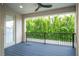 This spacious outdoor balcony featuring a ceiling fan is perfect for relaxing and enjoying the view at 682 Canopy Estates Dr, Winter Garden, FL 34787